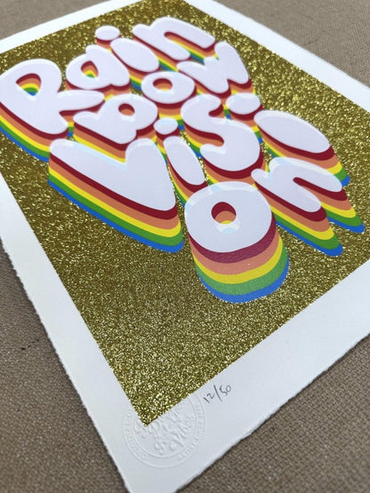 Rainbow Vision Handpulled Screenprint - shop_name