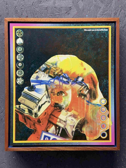 "Remember Me" Oxidised Copper Artwork A - shop_name