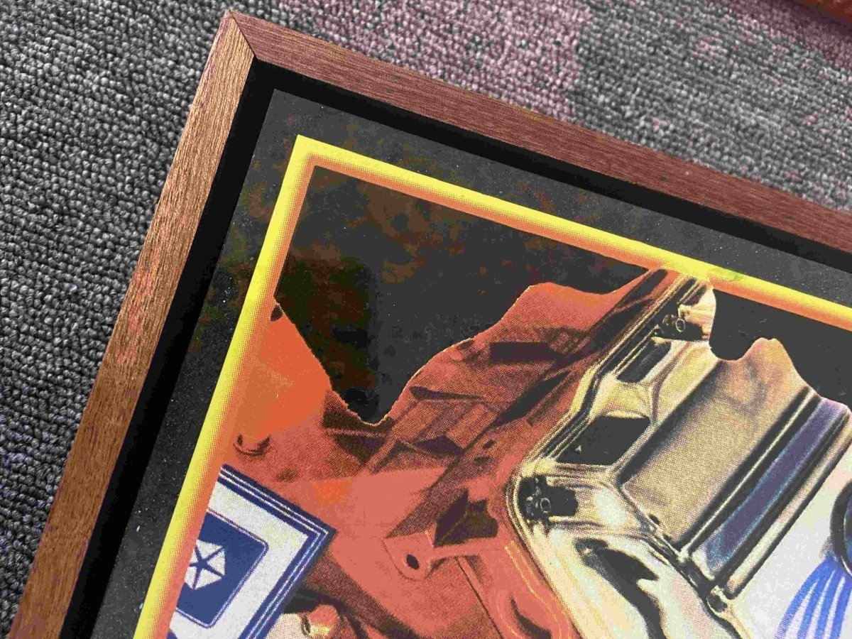"Remember Me" Oxidised Copper Artwork B Original screenprint OLI FOWLER ART tag1  Art
