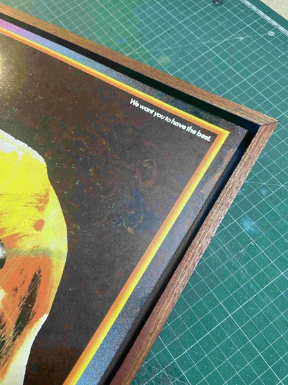 "Remember Me" Oxidised Copper Artwork D Original screenprint OLI FOWLER ART tag1  Art