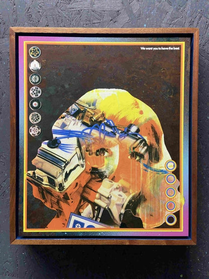 "Remember Me" Oxidised Copper Artwork D - shop_name