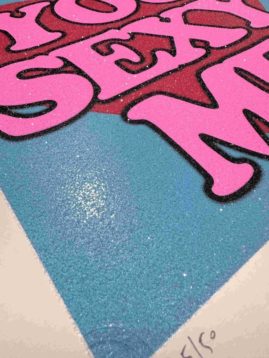 SEXY MF Diamond Dust Screenprint - shop_name