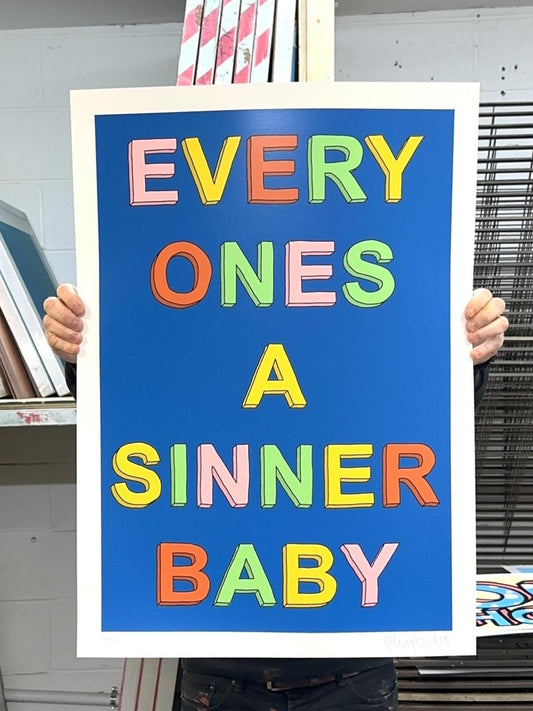 Sinner Screenprint - shop_name