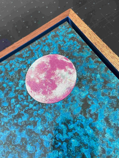 "The Road" Oxidised Copper Artwork B Original screenprint OLI FOWLER ART tag1  Art