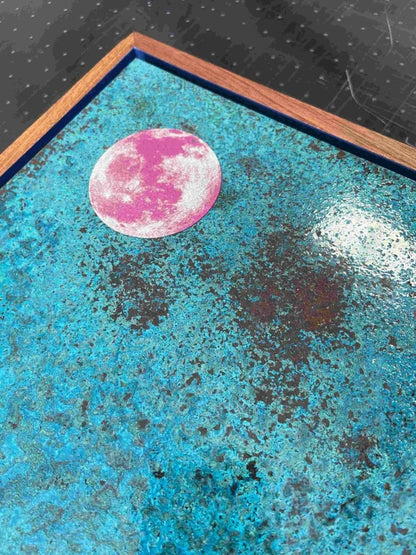 "The Road" Oxidised Copper Artwork D - shop_name