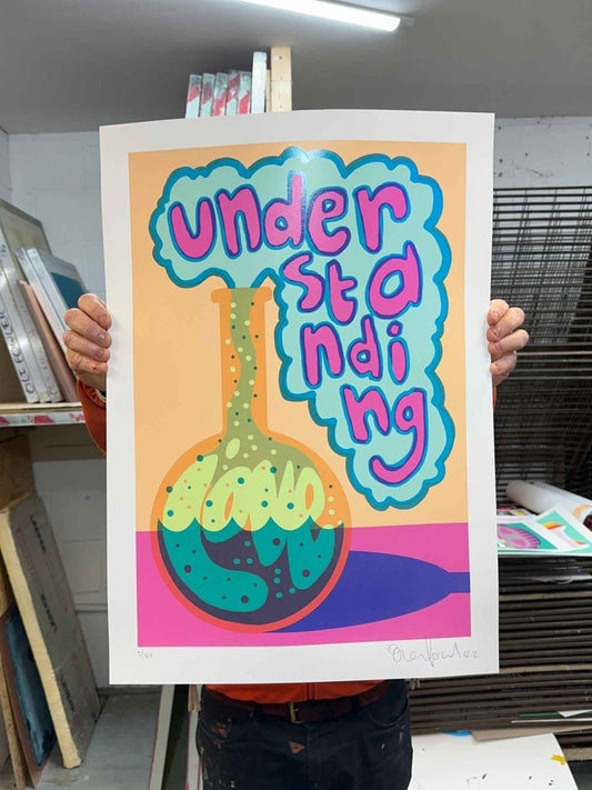 Understanding Love - Hand pulled Screenprint - shop_name