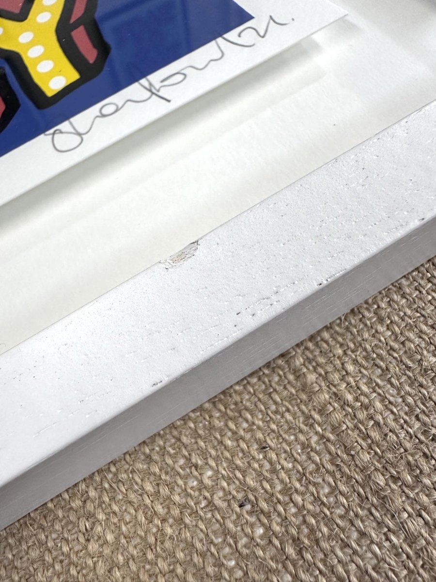 WE ARE FAMILY BLUE (FRAMED) - shop_name