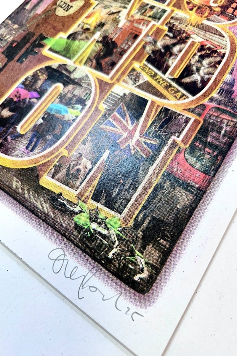 We Talk About London Hand pulled CMYK Screenprintt - shop_name