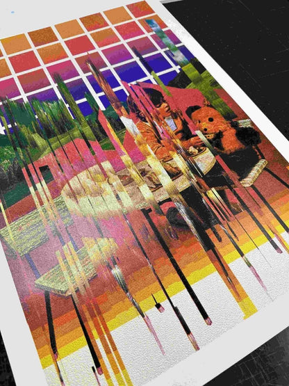 "Yesterday" 4 Colour Dither Screenprint - shop_name