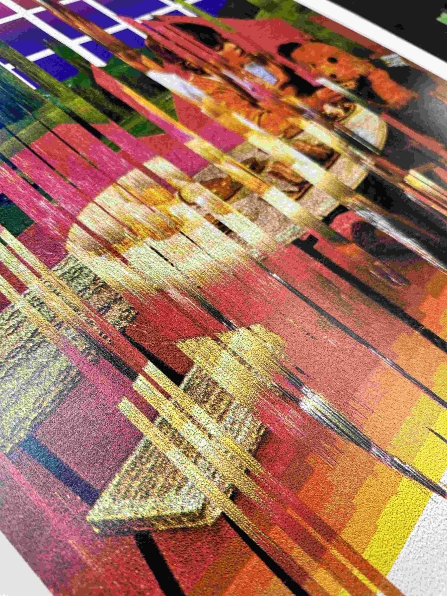 "Yesterday" 4 Colour Dither Screenprint - shop_name