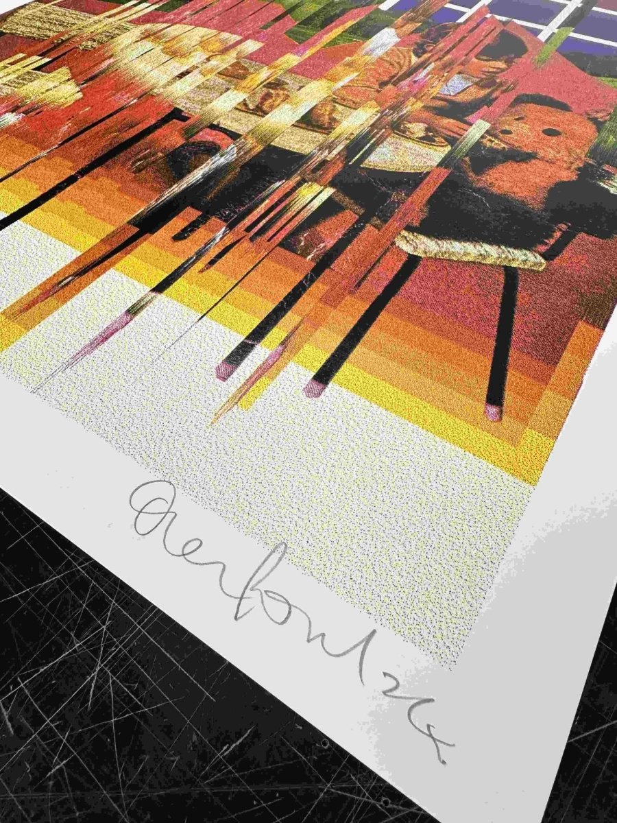 "Yesterday" 4 Colour Dither Screenprint - shop_name