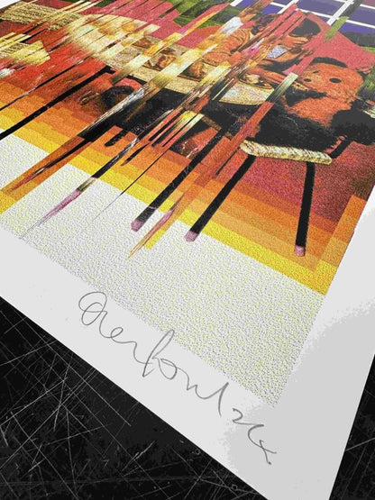 "Yesterday" 4 Colour Dither Screenprint - shop_name