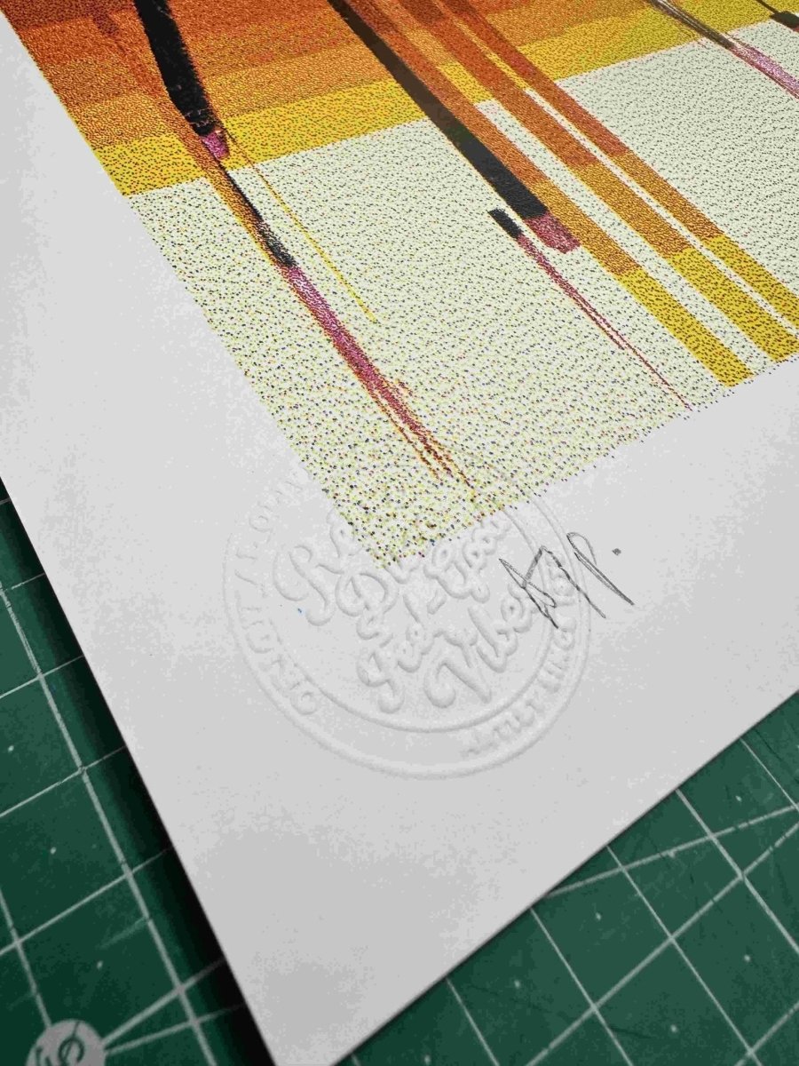 "Yesterday" 4 Colour Dither Screenprint - shop_name