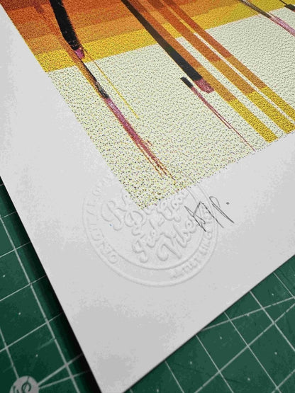 "Yesterday" 4 Colour Dither Screenprint - shop_name