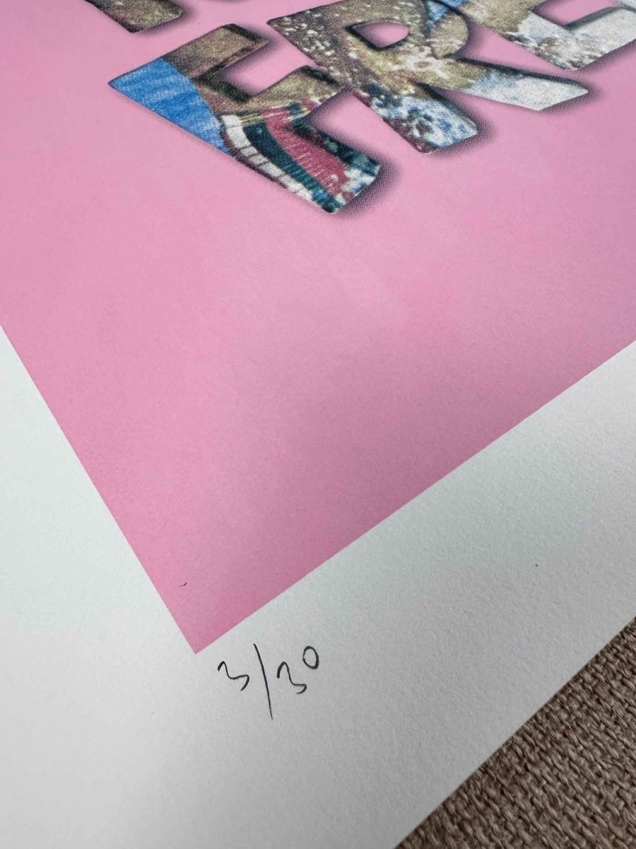 Young Hearts Handpulled Screenprint - shop_name