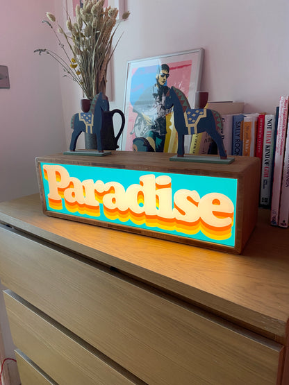Paradise Light Box